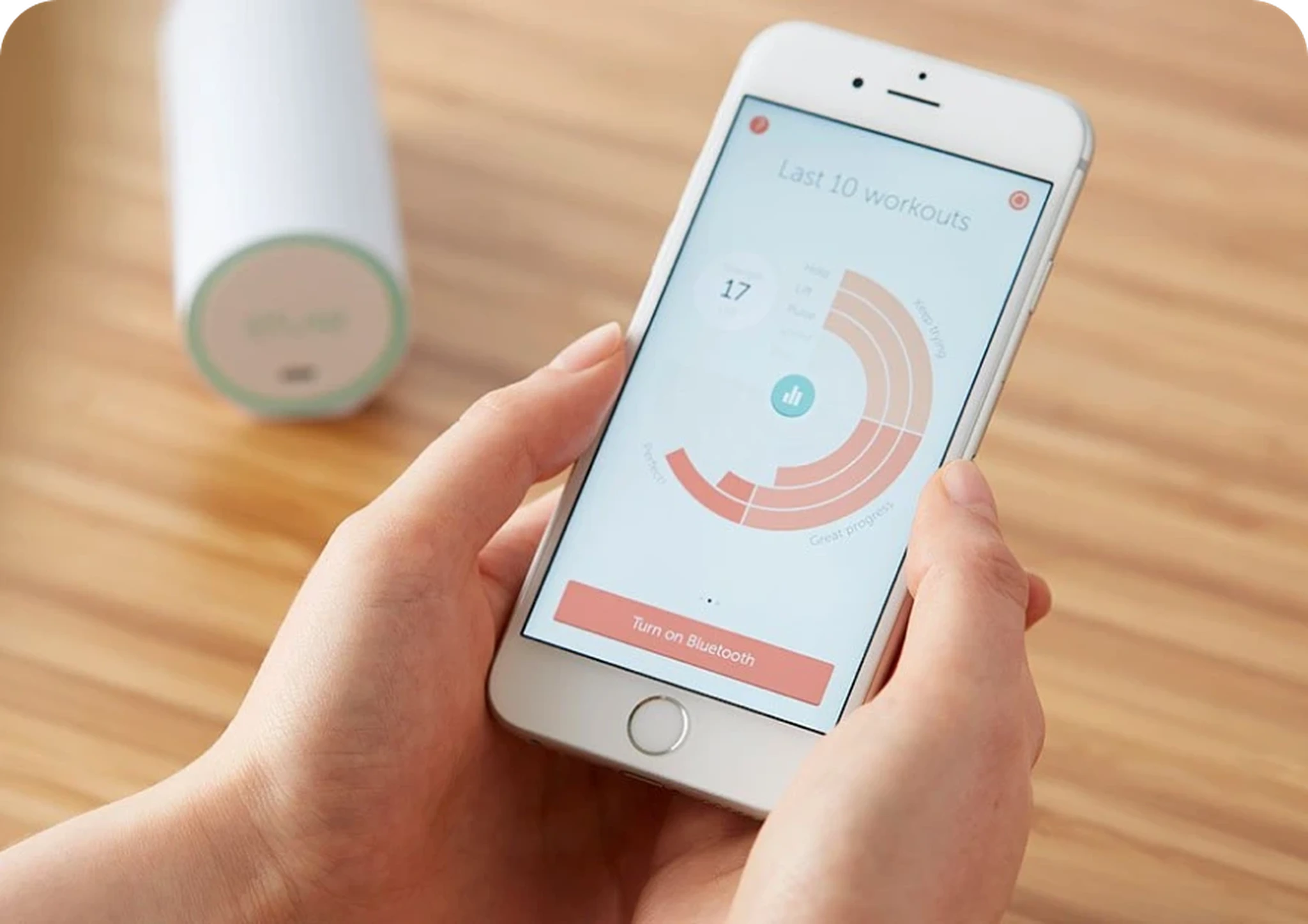 Elvie Trainer mockup