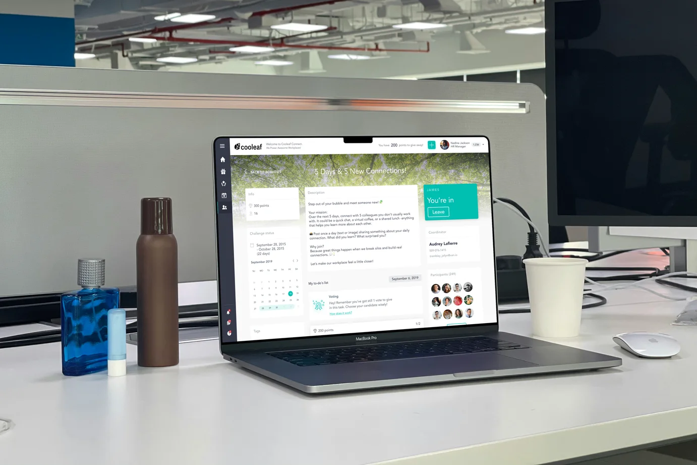 Cooleaf app screenshot
