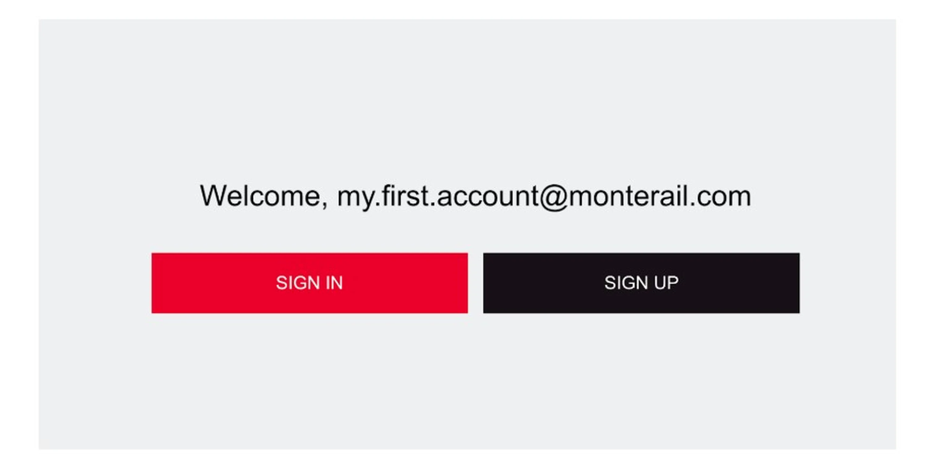 Firebase sign in button