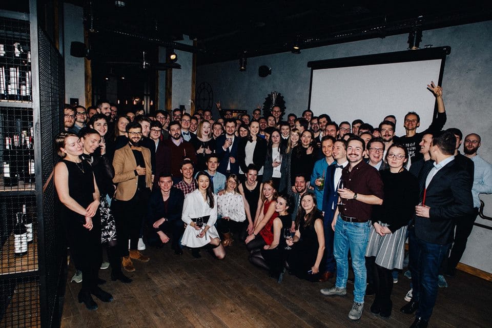 Monterail Team during Christmas party