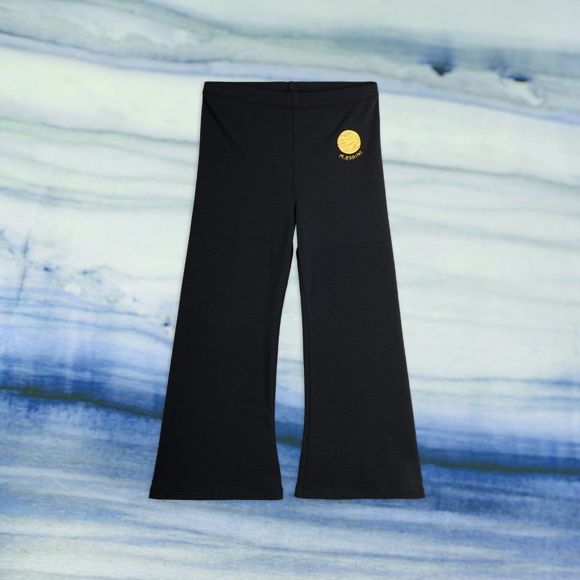 Image of Planet flared trousers from Mini Rodini Alien Affairs collection