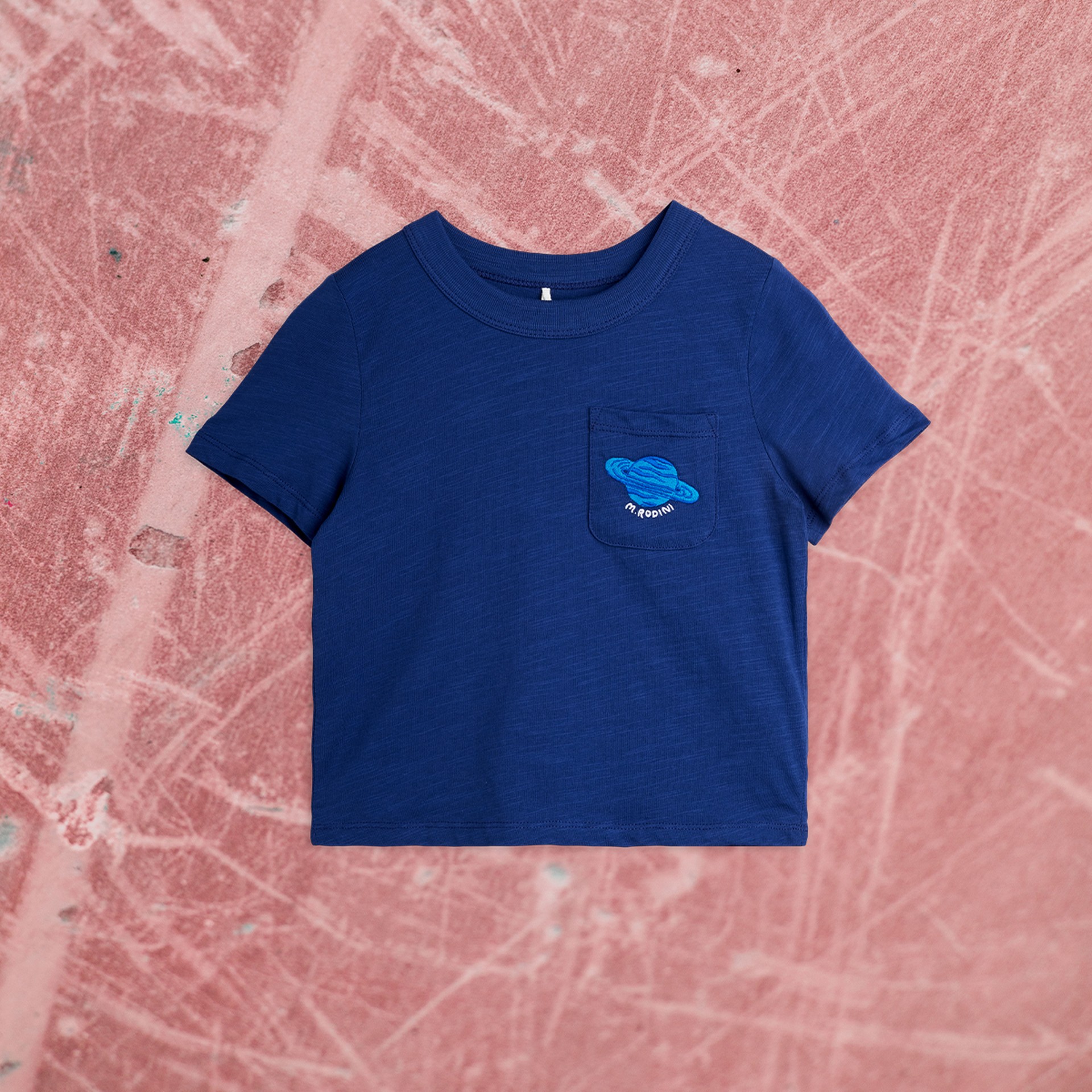 Planet T-shirt from Mini Rodini in blue from Mini Rodini