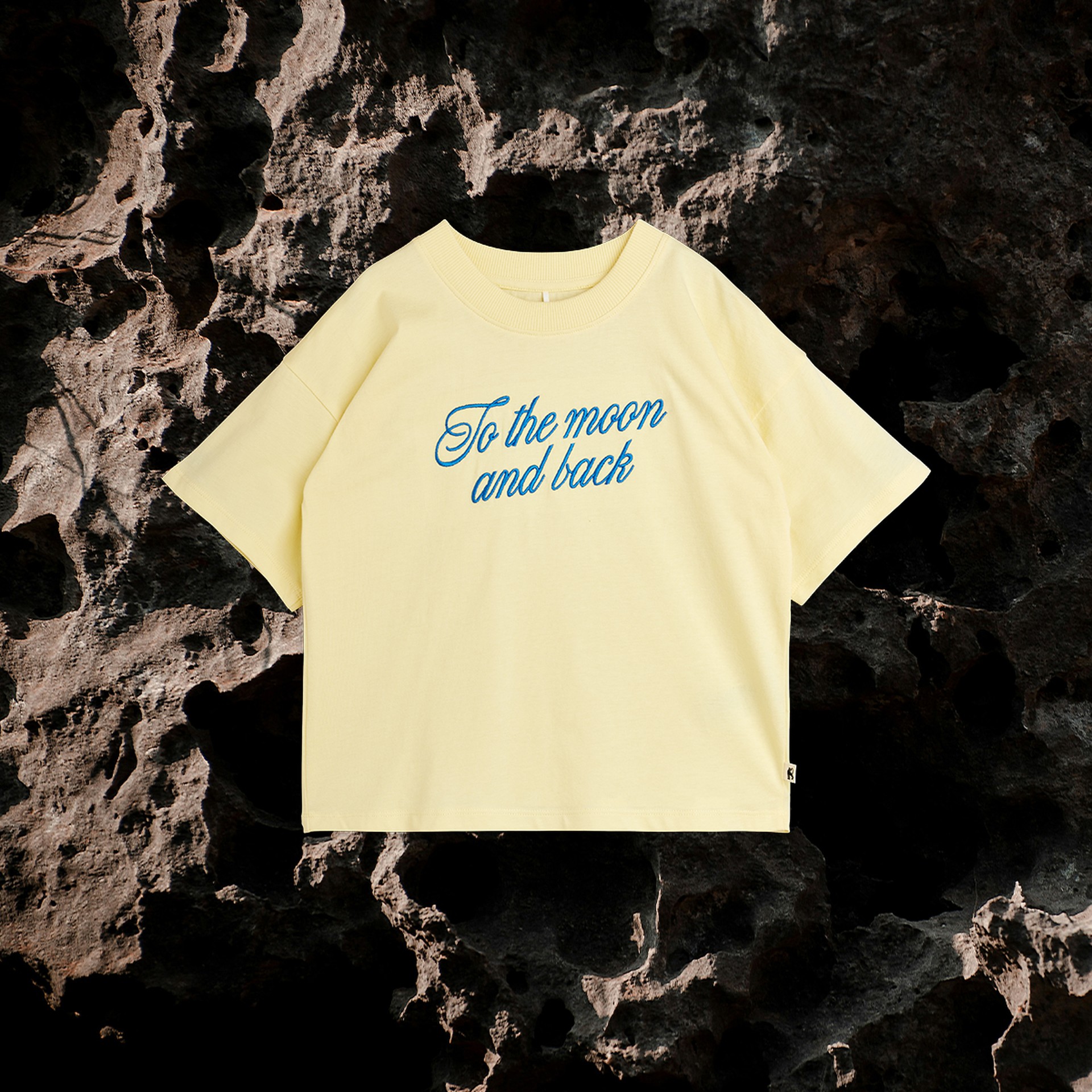 Image of To the moon and back T-shirt from Mini Rodini Alien Affairs collection
