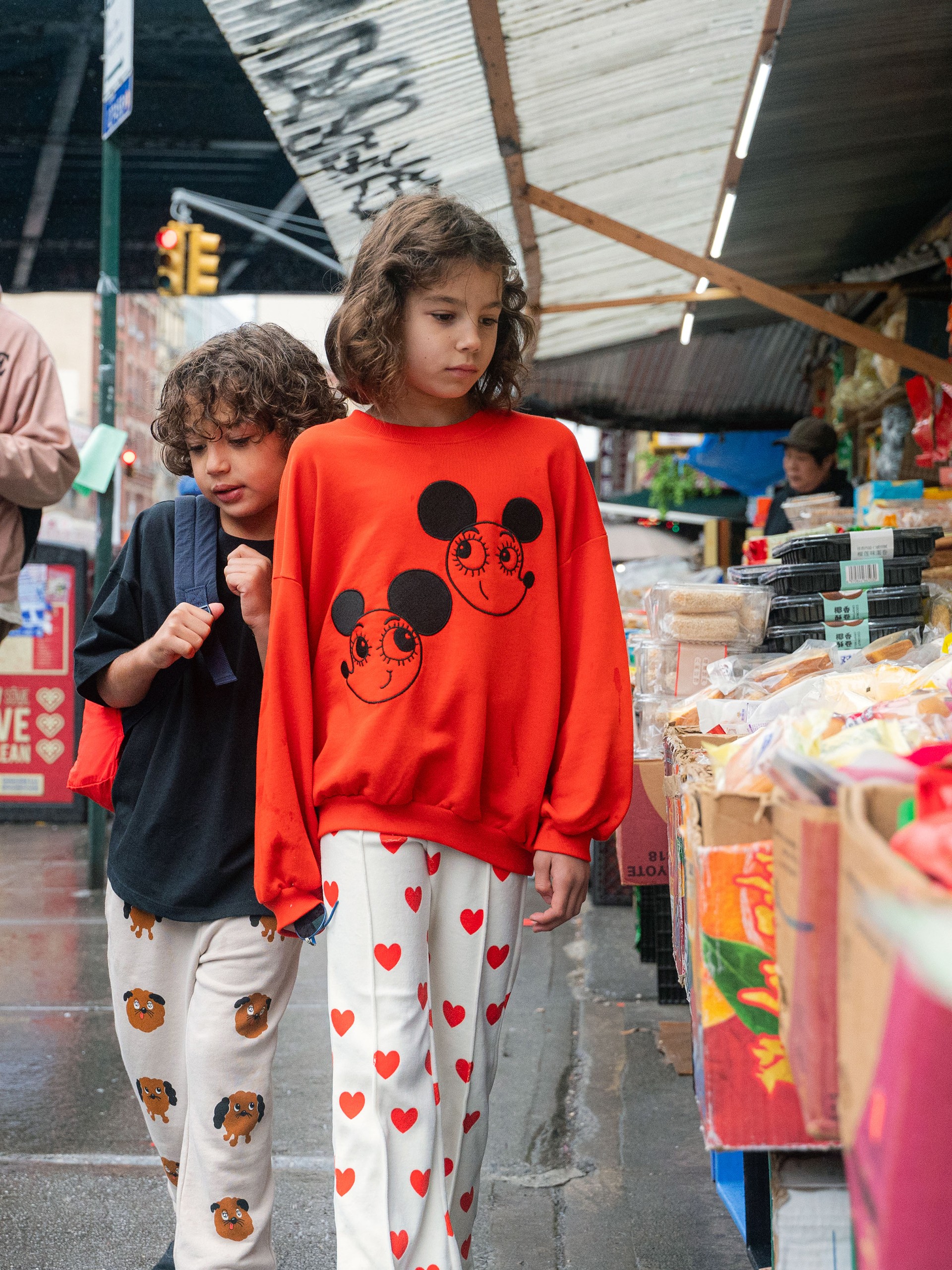 Kids wearing new collection Things to love from Mini Rodini
