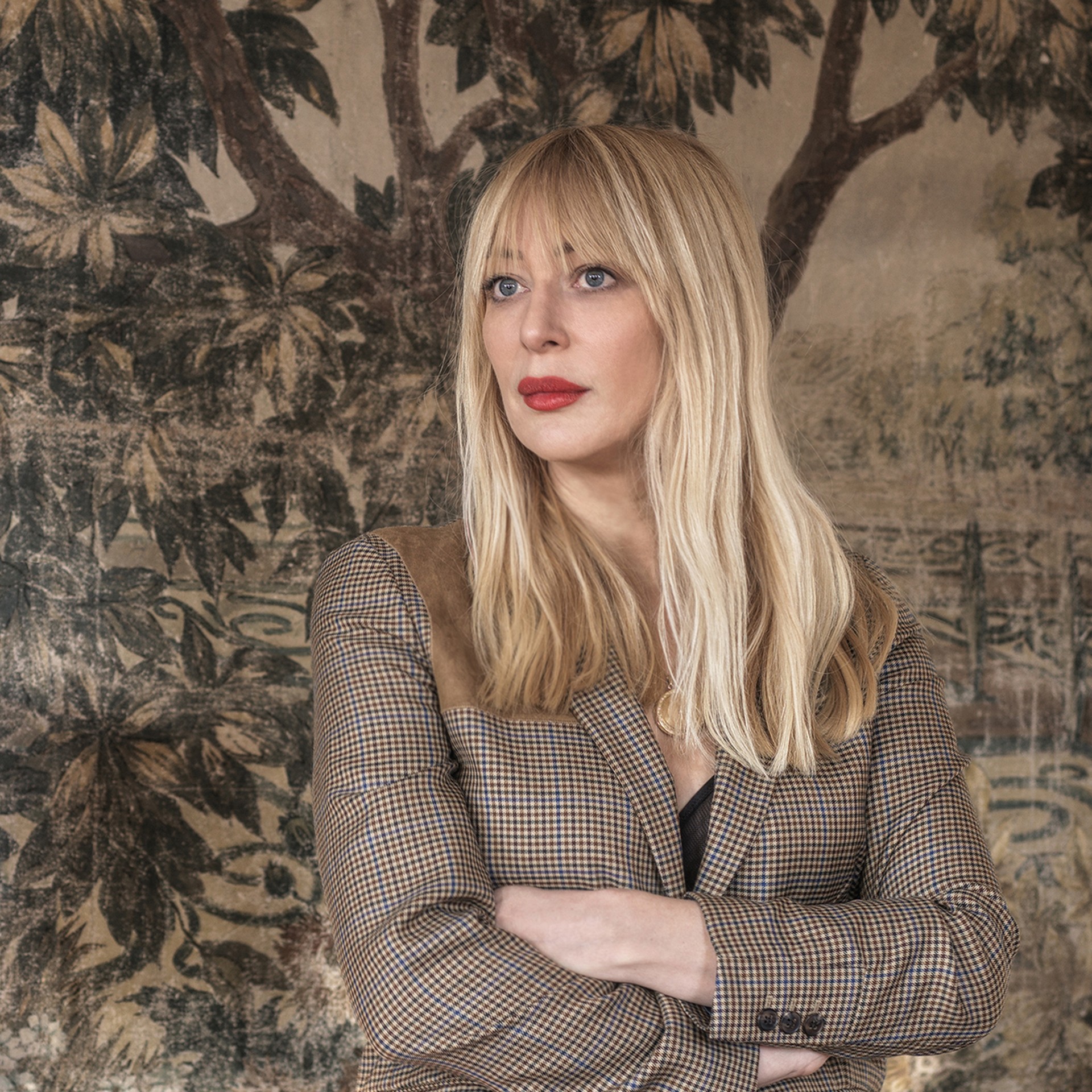 Cassandra Rhodin, Founder & Creative Director,  at home