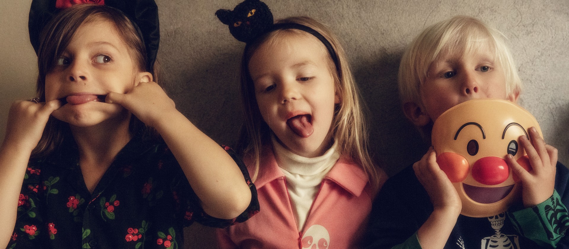 Halloween at Mini Rodini Kids wearing new collection