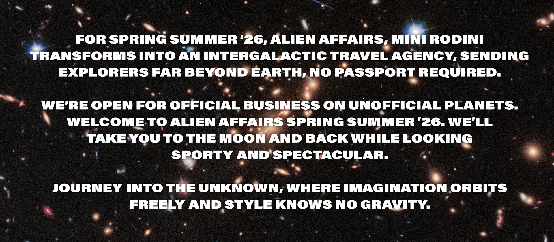 Alien Affairs collection copy Mini Rodini