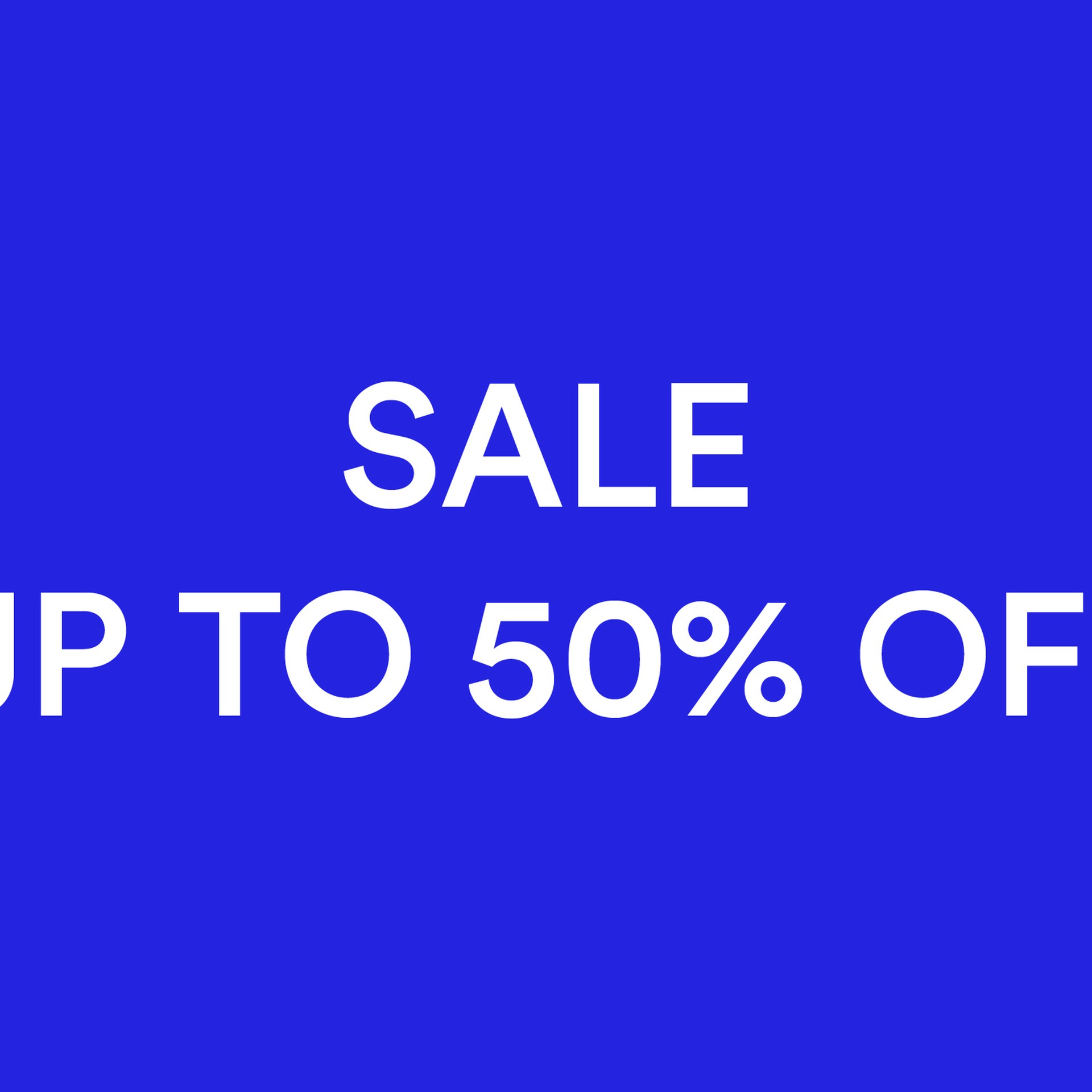 Winter Sale Up to 50 % Off