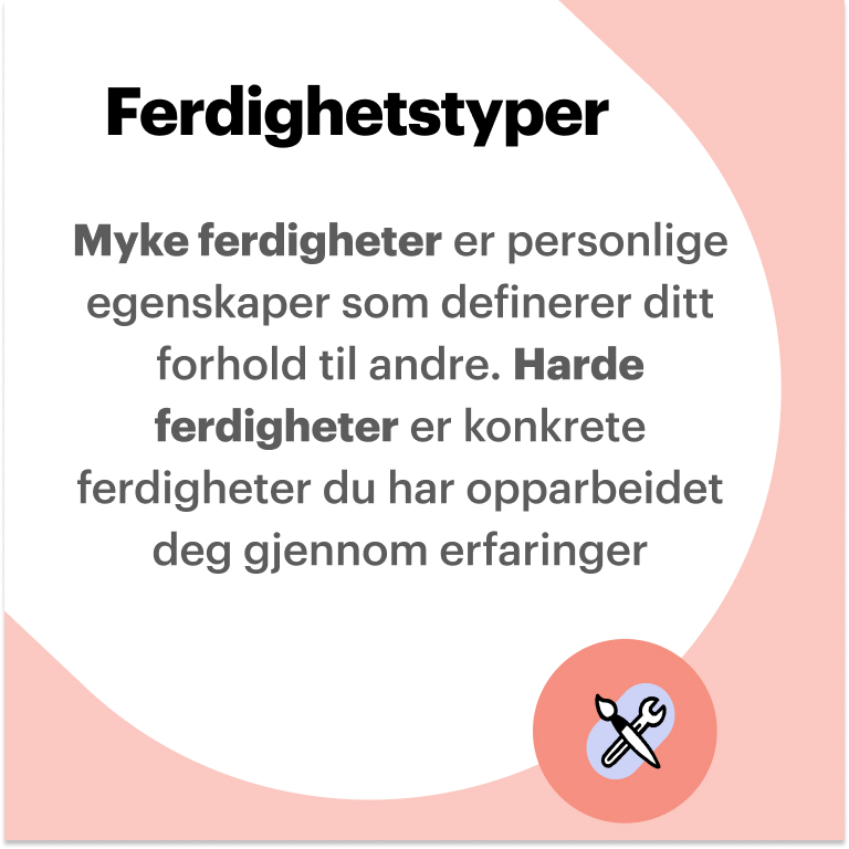 Ferdigheter på CV