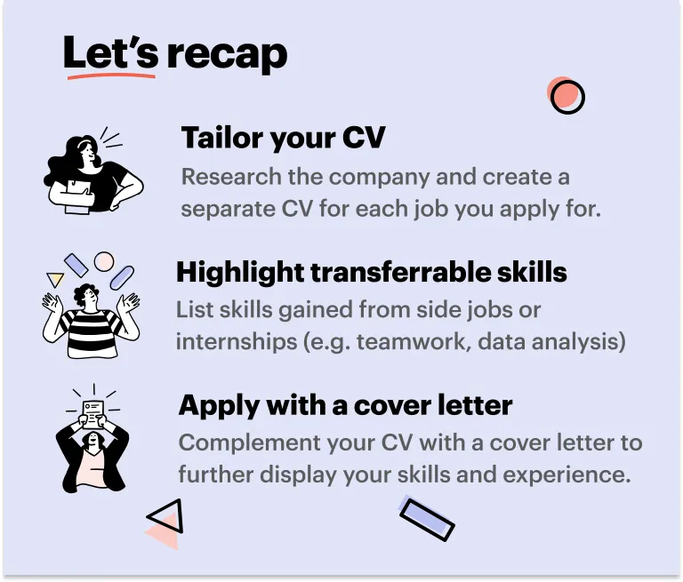 Final tips on how to write a lawyer CV | Key takeaways