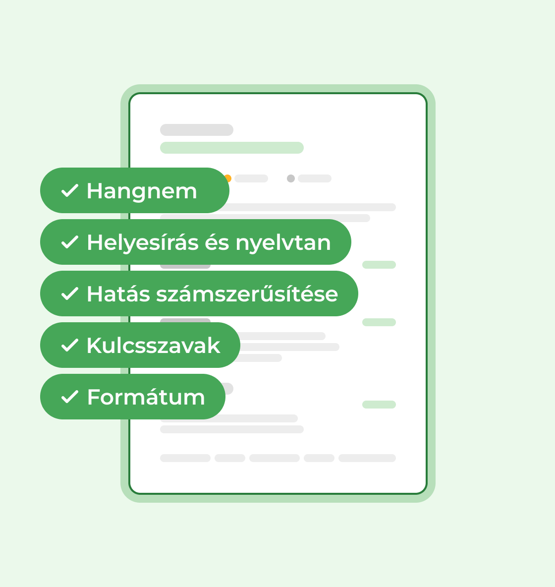 Professzionális AI önéletrajz-fejlesztések