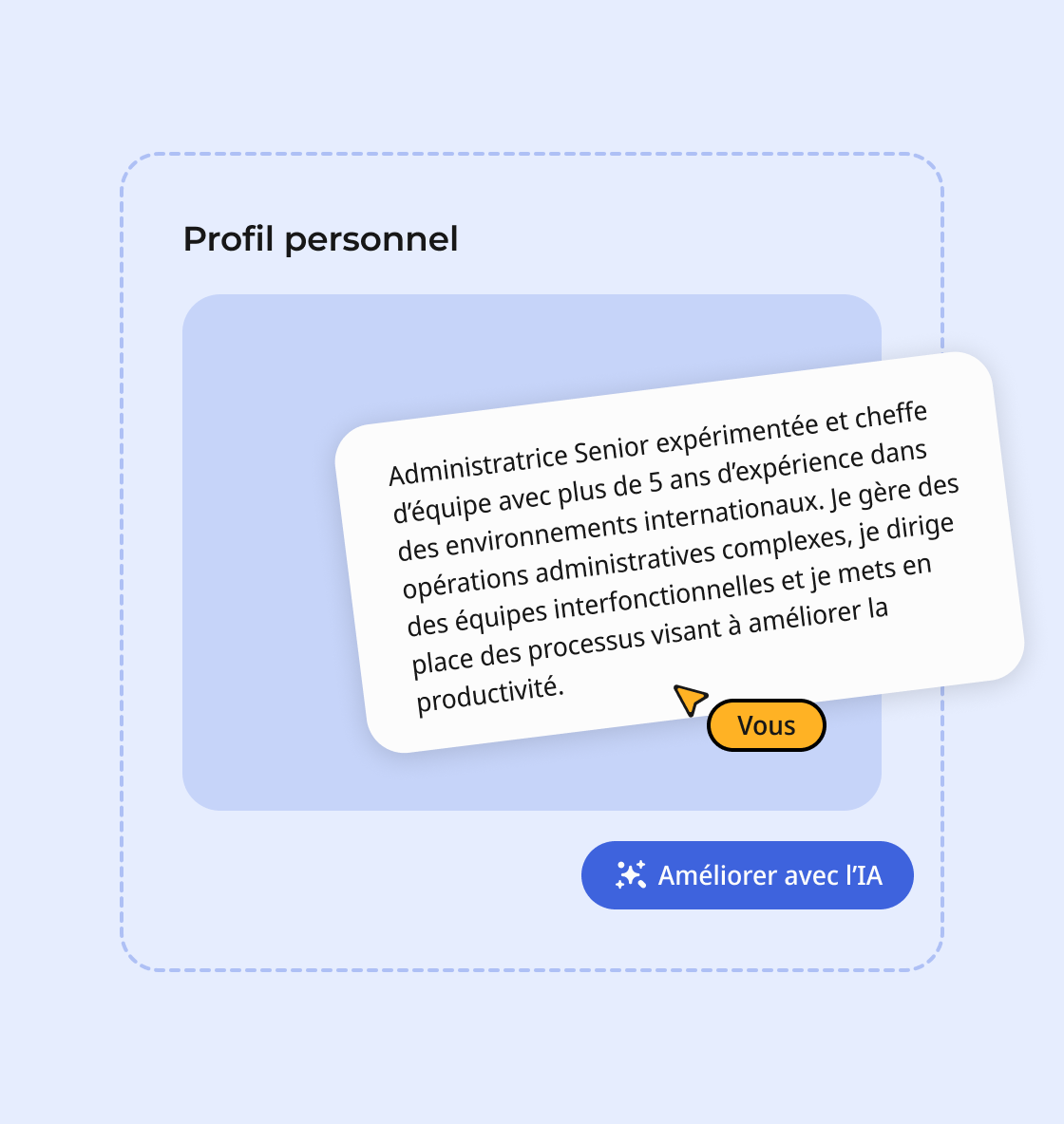 Créateur de CV assisté par l'IA