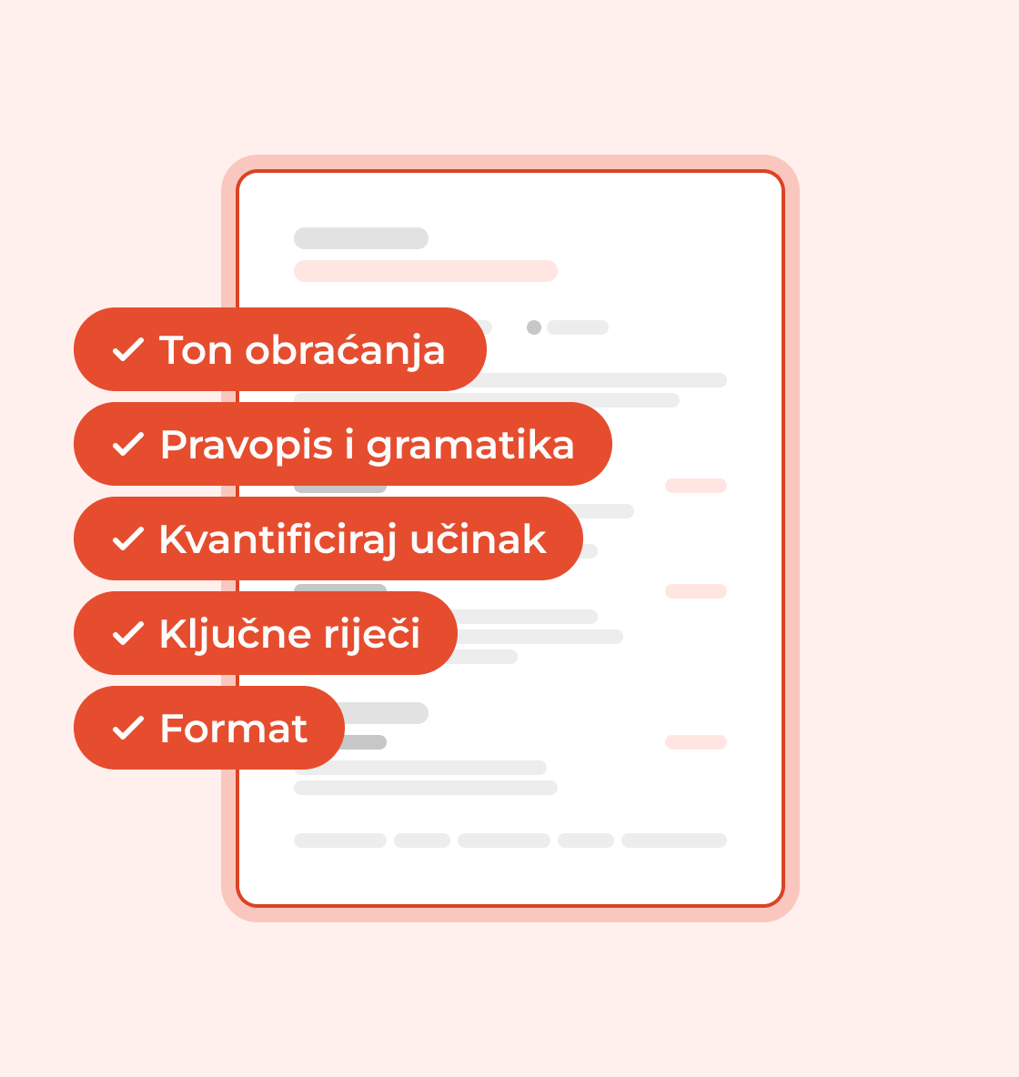 Poboljšanje životopisa uz AI