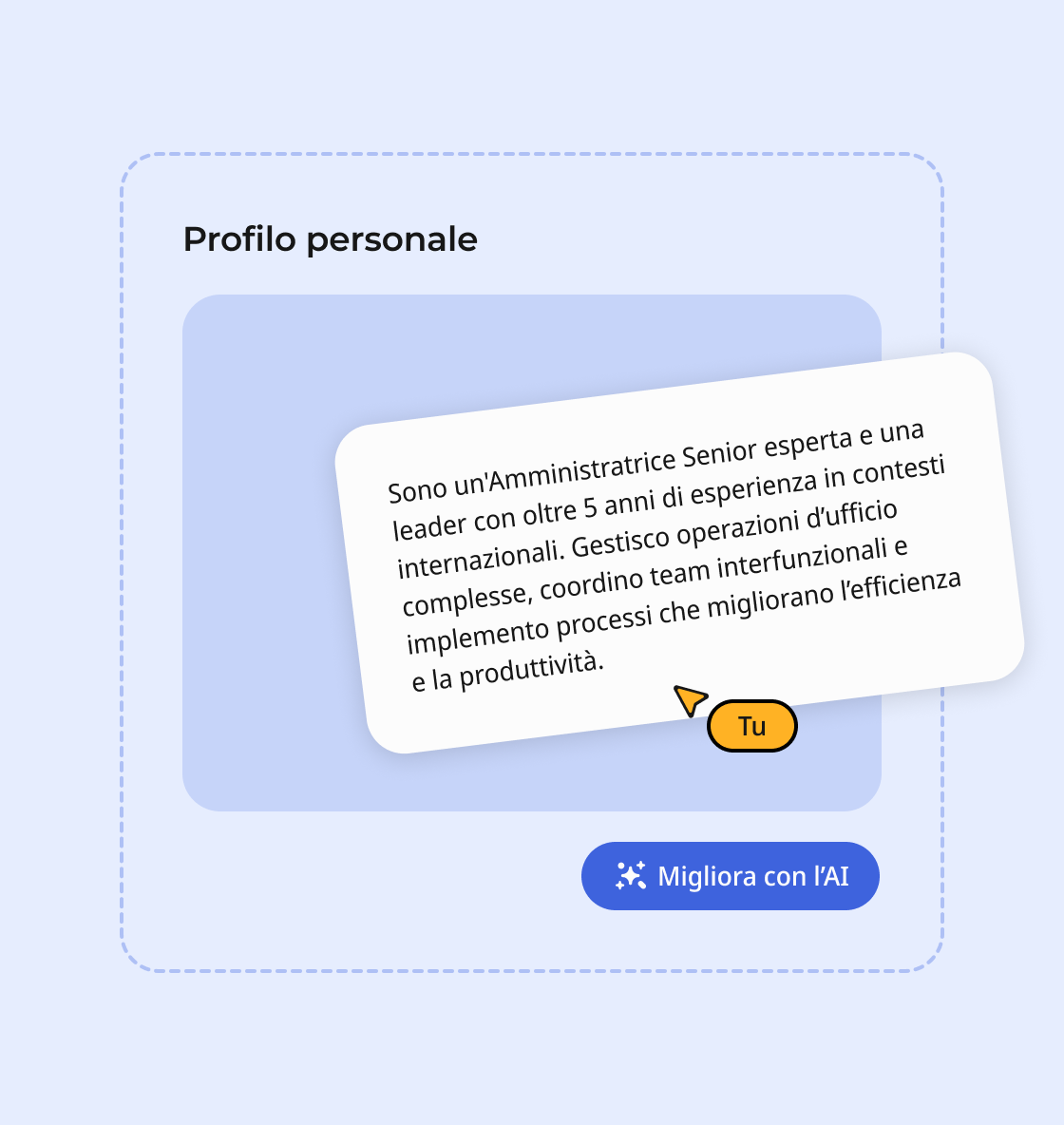 Migliora il tuo CV con AI