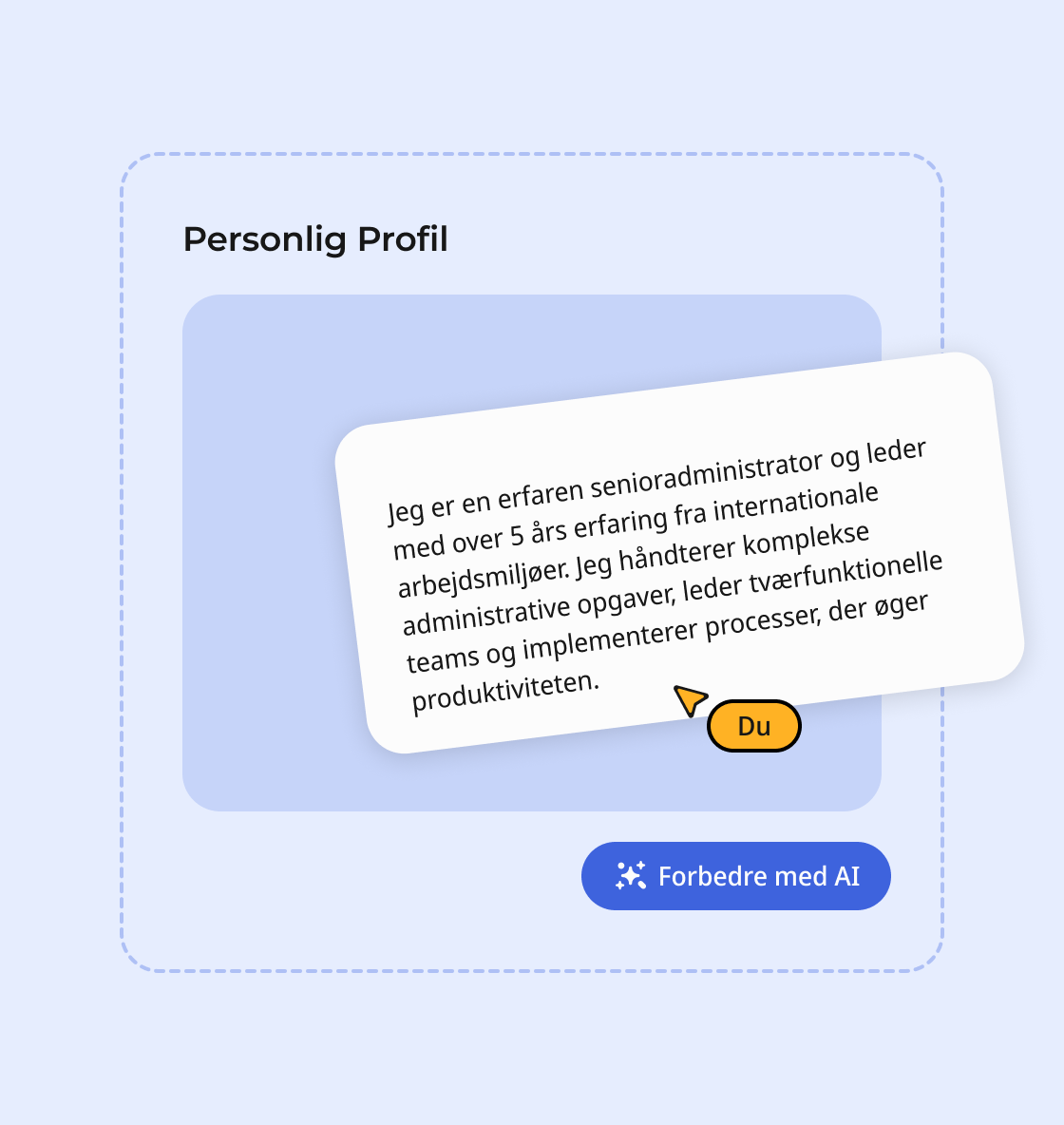 Forbedringer af AI til personlig profil