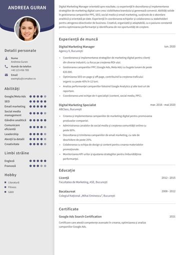 CV copywriter