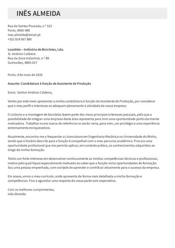 Exemplo carta de apresentação berkeley castanho