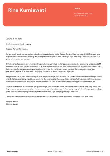 surat lamaran template erasmus merah