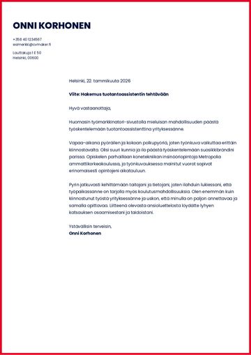 saatekirje pohja michigan punainen