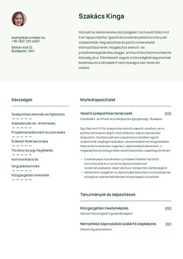 önéletrajz sablon wheaton zöld