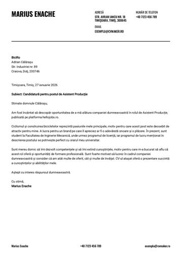 scrisoare de intentie șablon-wisconsin