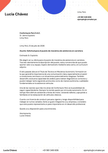 carta de presentación plantilla hopkins