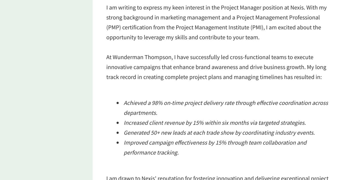 Career Change Cover Letter: Craft a Winning First Impression