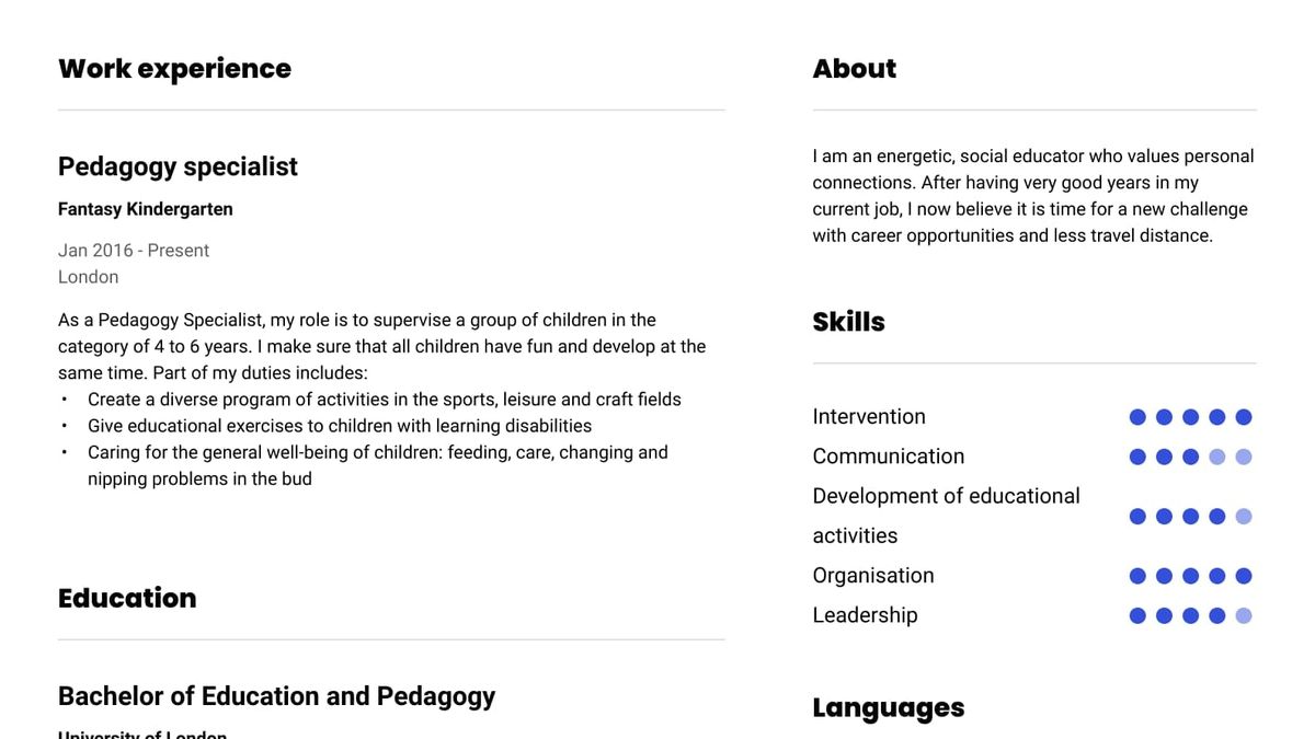 20+ Professional ATS-friendly CV Templates