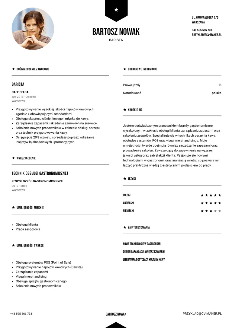 umiejętności twarde do CV