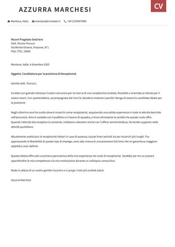 lettera presentazione esempio-otago-b34848