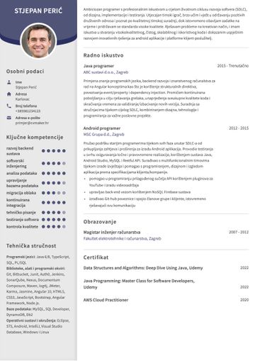 životopis obrazac edinburgh ljubičasto