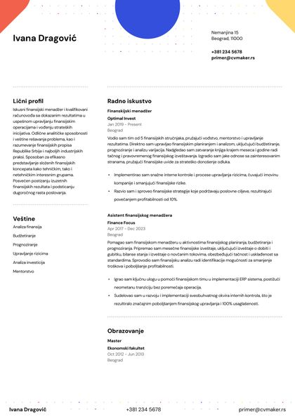 kreativni CV šabloni