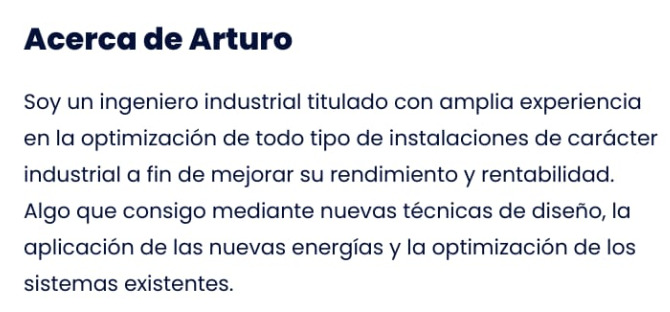 perfil profesional ingeniero industrial ejemplo