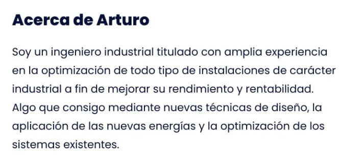 perfil profesional ingeniero industrial ejemplo