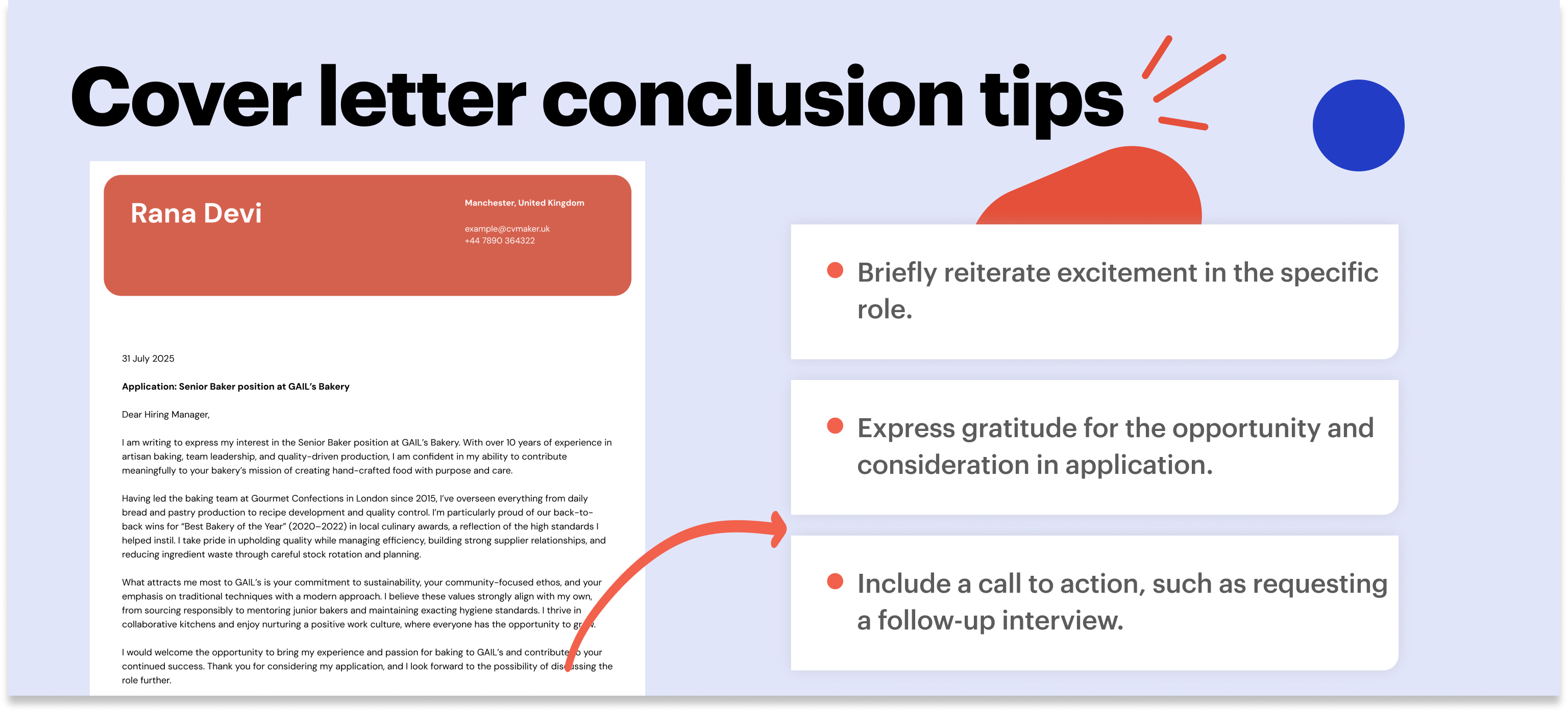baker cover letter conclusion