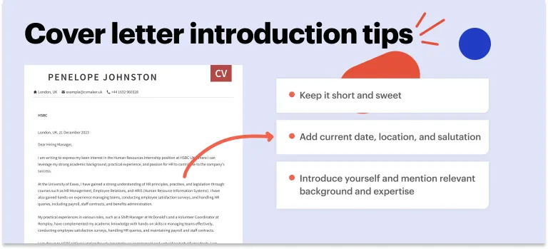 nanny cover letter example introduction