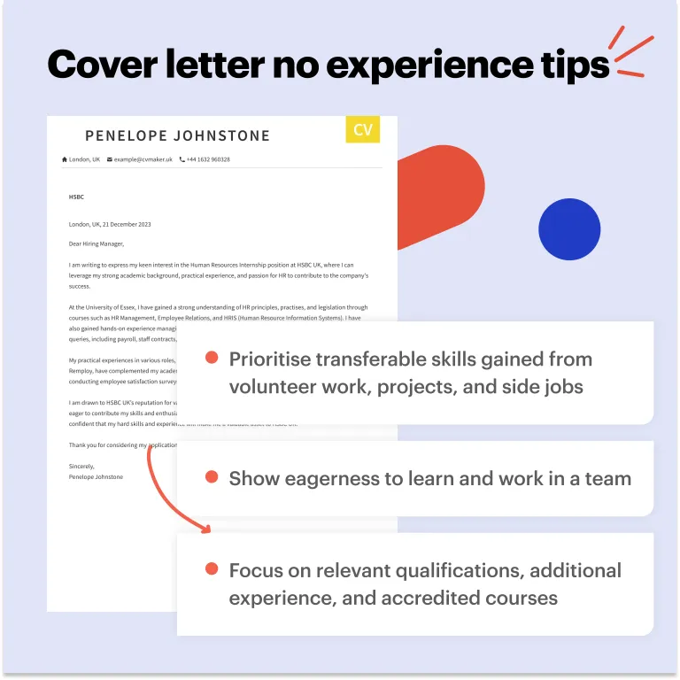 doctor cover letter no experience