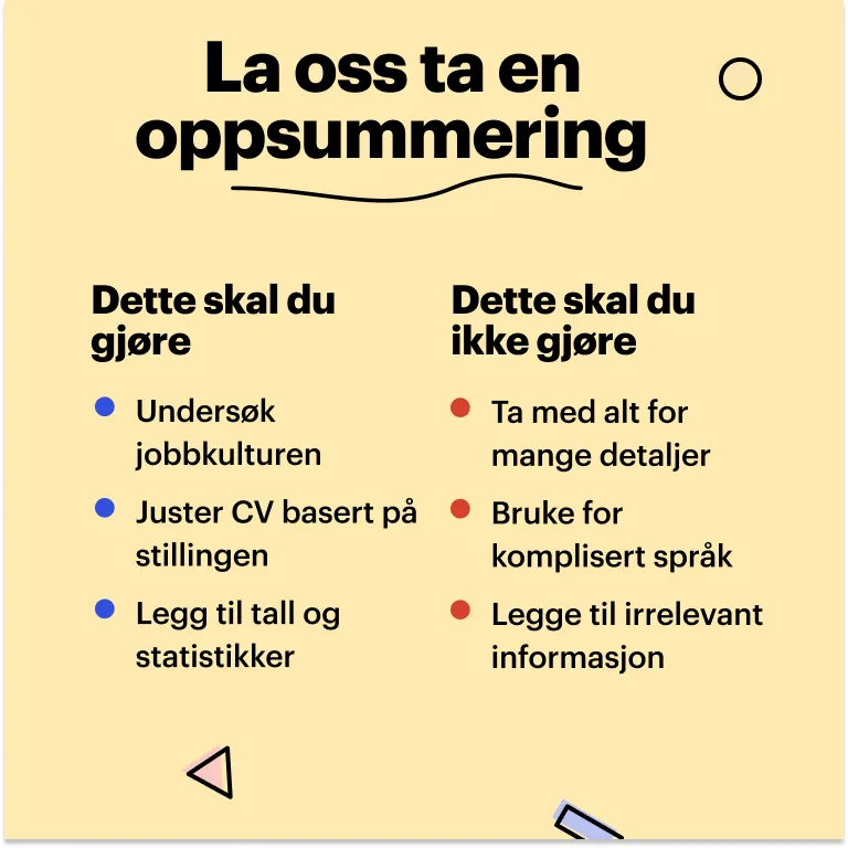 Oppsummering