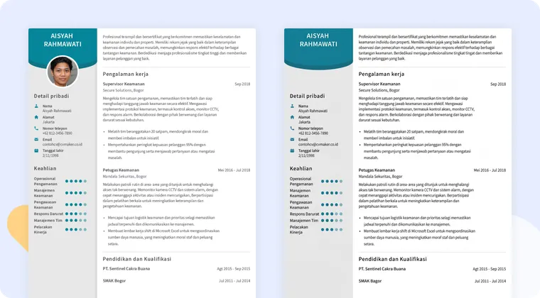 Perlukah menambahkan foto CV?