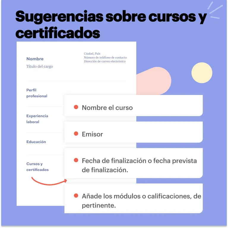 tips sobre cursos y certificados