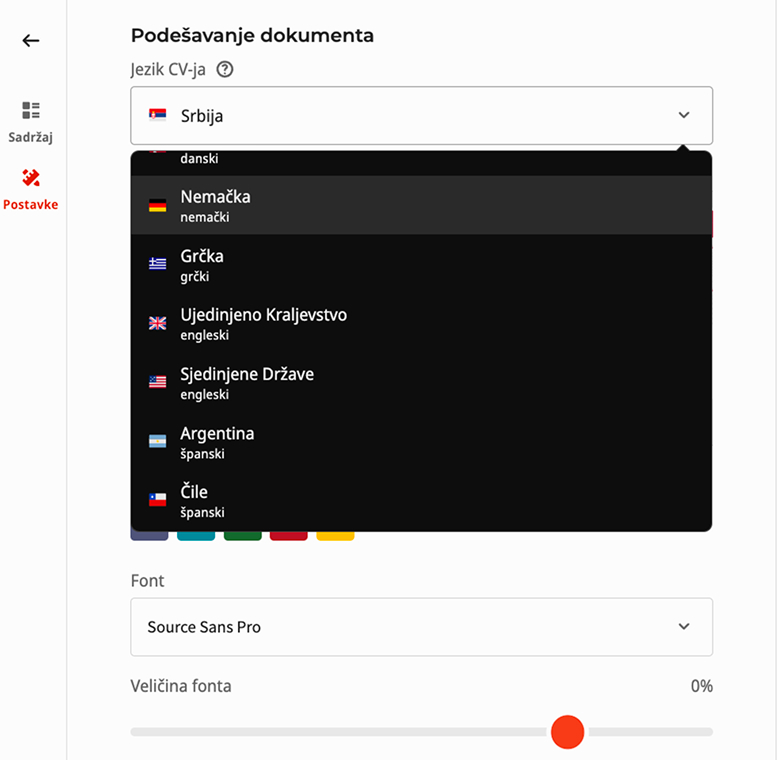 Prevedite svoj srpski CV na engleski pomoću našeg intuitivnog alata - CVmaker