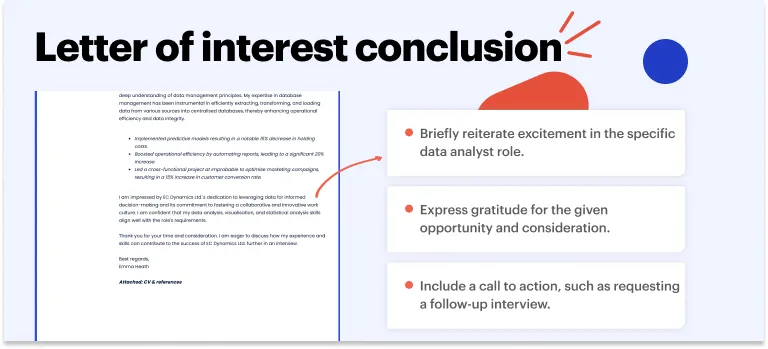 letter of interest conclusion