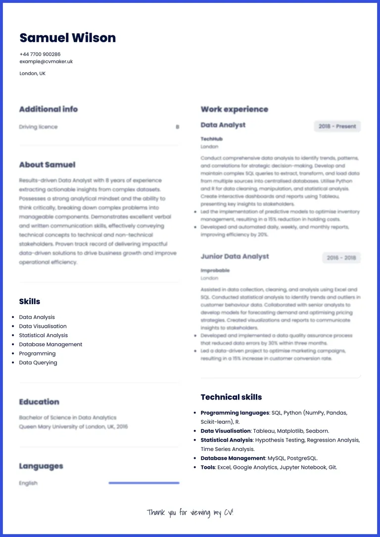 2025 Best skills to include on a CV