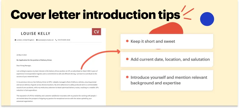 architect cover letter example introduction