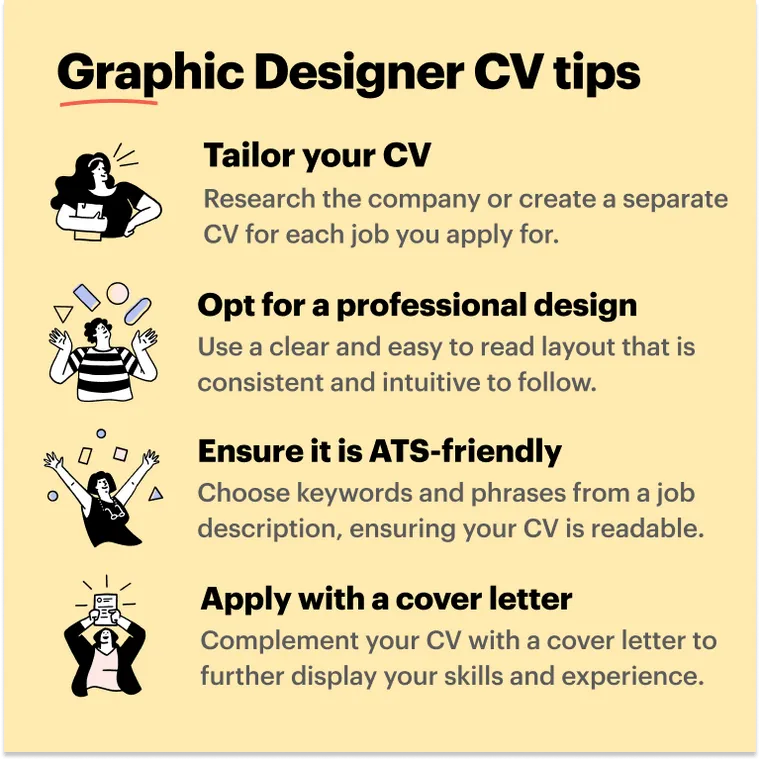 Graphic designer CV tips final tips