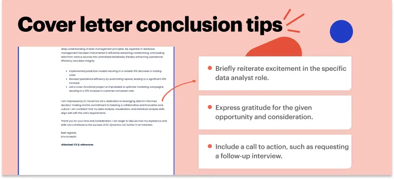 finance cover letter example conclusion