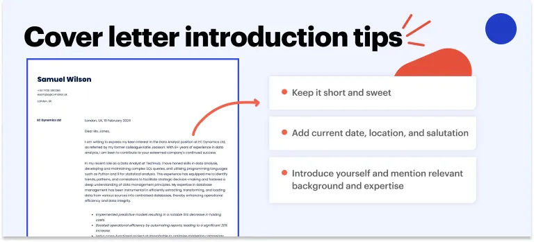 cabin crew cover letter introduction tips