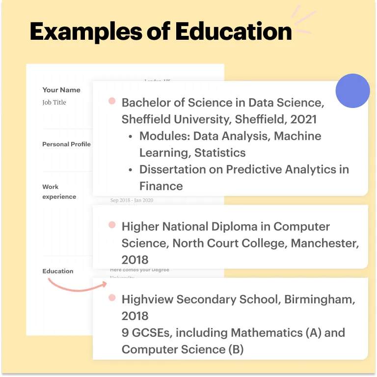 Education Data Analyst CV