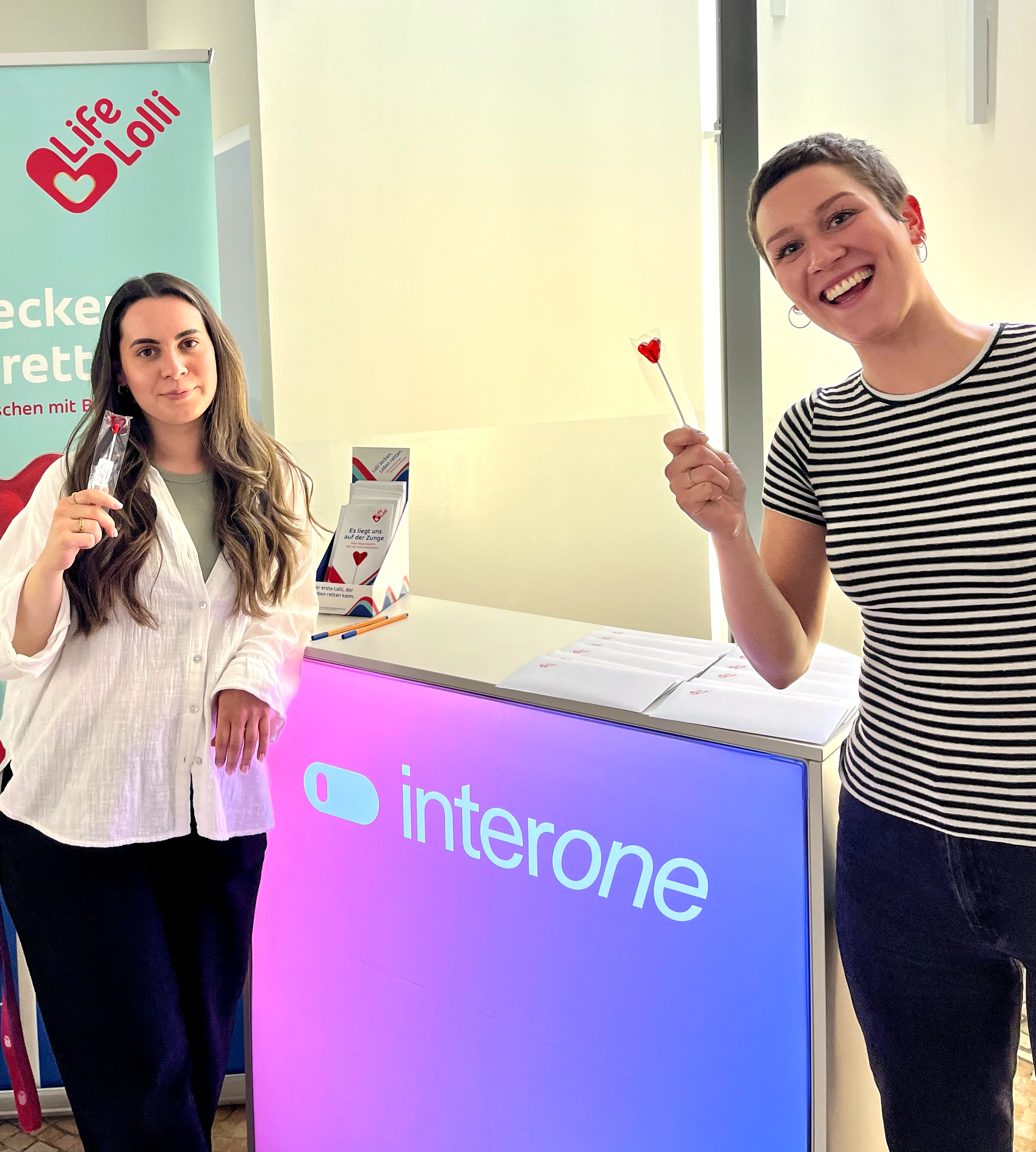 Life Lolli feat. interone. Registrierung zur Stammzellspende bei unserer diesjährigen one conference