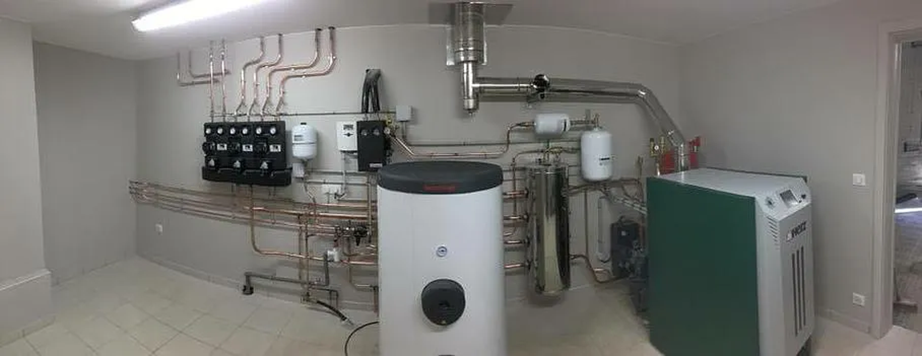 Chaudière installée par l’entreprise Triquet-Bouvier